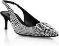 Philipp Plein Slingback Schoenen Gothic Plein - Zilver