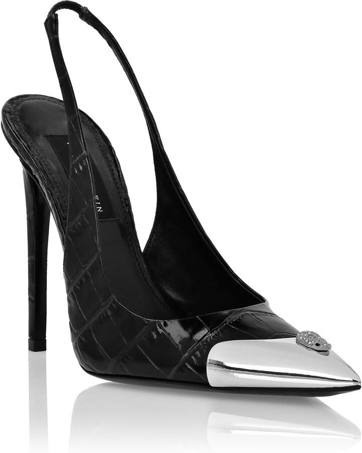 Philipp Plein Slingback Schoenen Skull