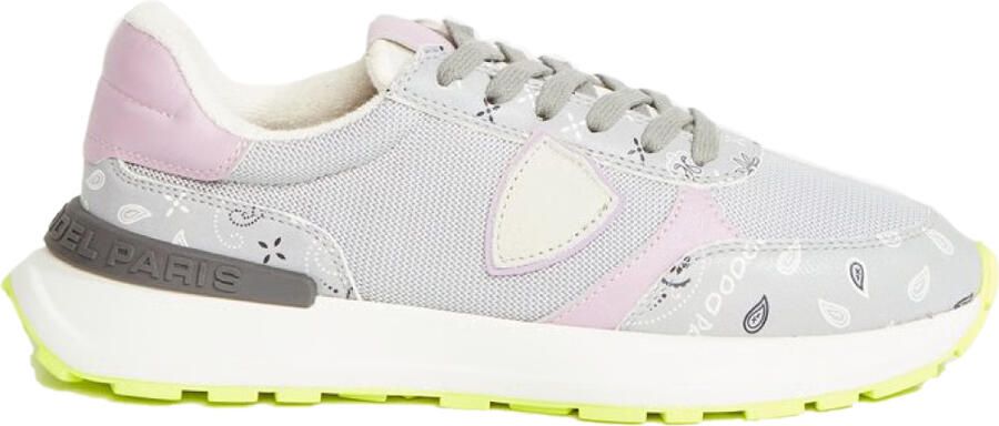 Philippe Model Antibes lage sneakers met paisleyprint