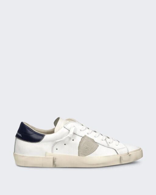 Philippe Model Heren lage sneaker met klassiek detail