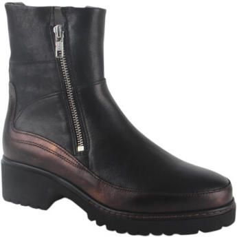 Piedi Nudi Coco 09.02 black anthracite dames enkellaarzen sportief