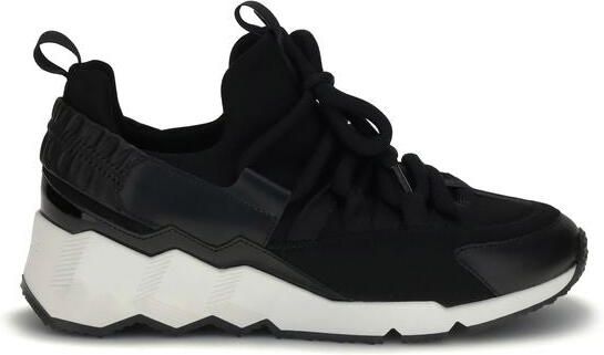 Pierre Hardy Zwarte Neopreen Sport Sneakers