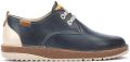Pikolinos Baza dames veterschoen - Blauw