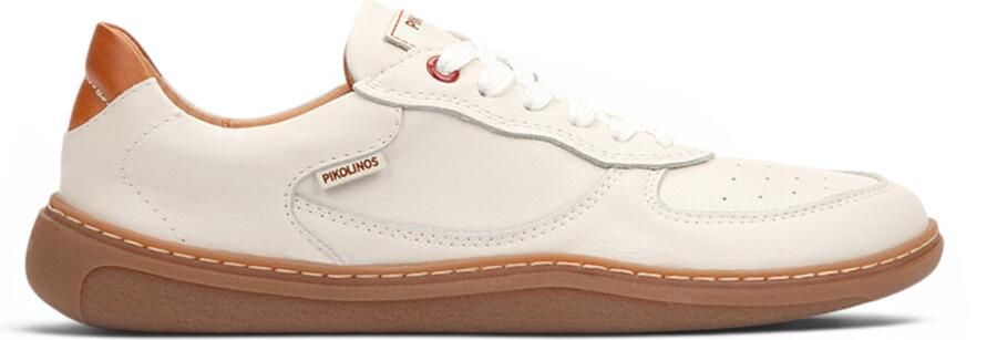 Pikolinos Witte Leren Sneakers Trainer Blootvoetenschoenen Aranjuez