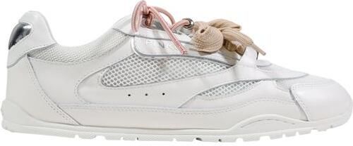 Pinko Witte Leren Sneakers