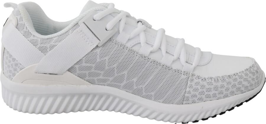 Plein Sport Heren Wit Polyester Adrian Sneakers Schoenen