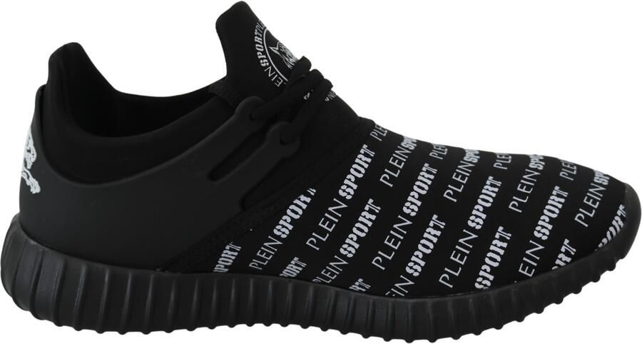 Plein Sport Heren Zwart Polyester Runner Henry Sneakers Schoenen