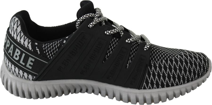 Plein Sport Heren Zwart Polyester Runner Mason Sneakers Schoenen