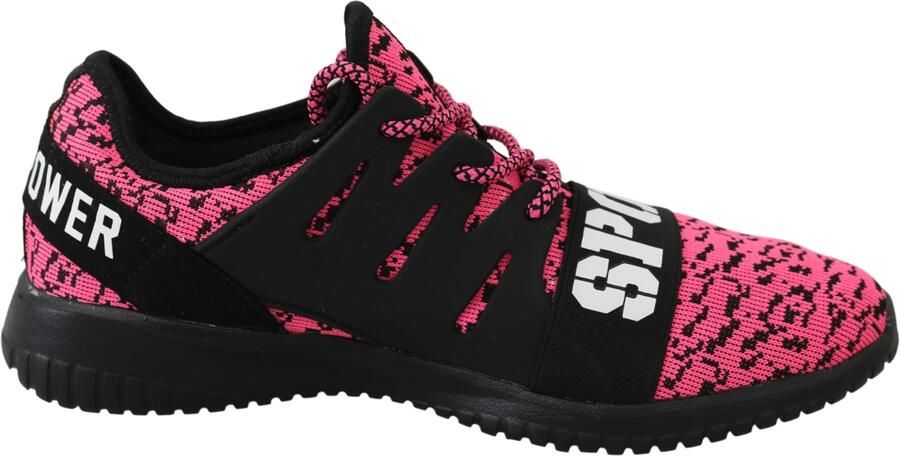 Plein Sport Vrouwen Roze Blush Polyester Runner Joice Sneakers Schoenen