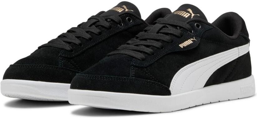 Pony Puma Vikky Star SD Suède Dames Zwarte Trainers