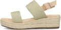 Posh by Poelman Ceto Dames plateau sandalen - Goud