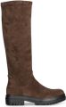 Posh by Poelman Stretchlaarzen donker stretchlaarzen dames - Bruin