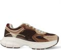 Posh by Poelman Sneakers lise beige bordeaux rood - Bruin