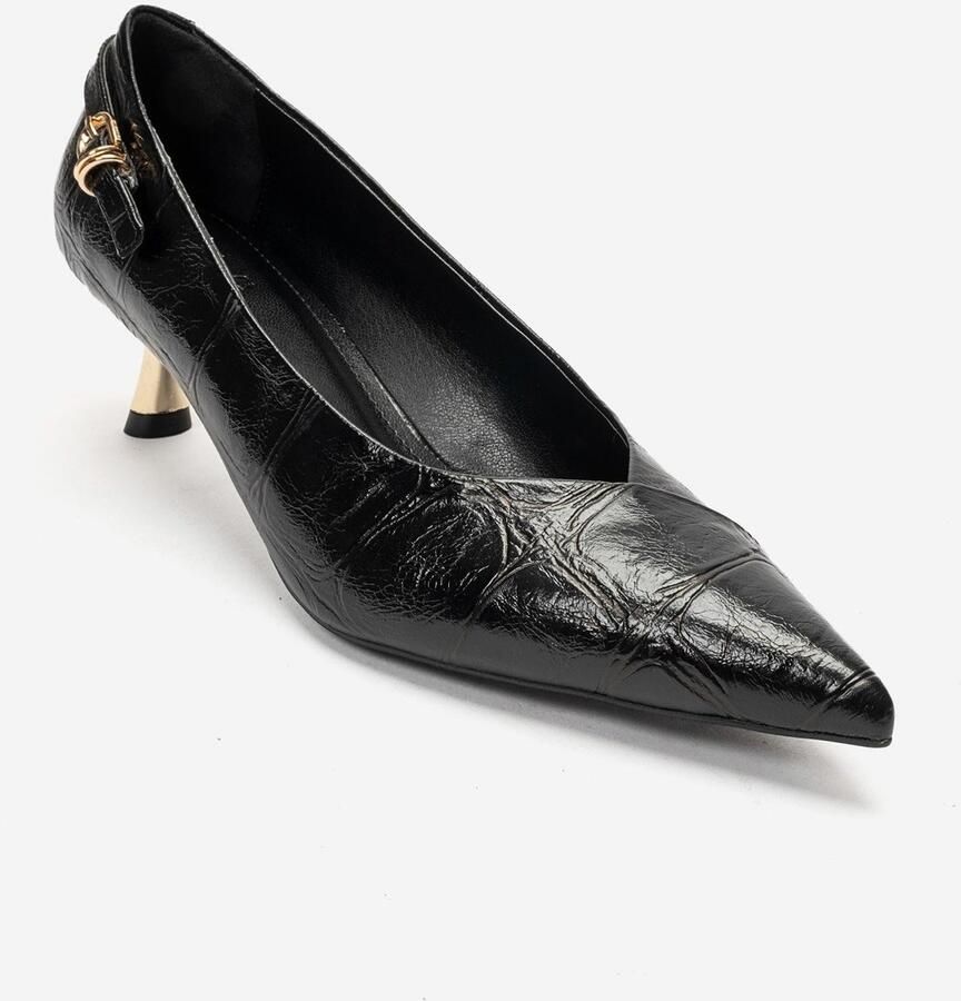 Prologue Archel Kitten Heel Pump met Puntige Neus