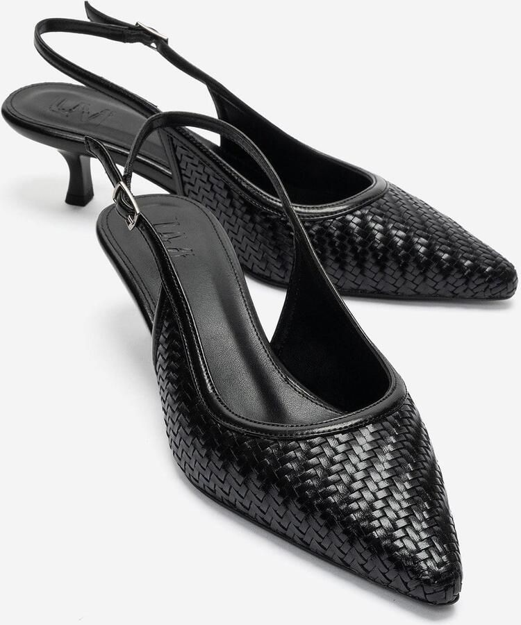 Prologue Fendrix Kitten Hak Slingback Pump