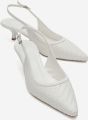 Prologue Fendrix Kitten Hak Slingback Pump - Wit