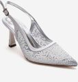 Prologue Frea Slingback Stiletto Pump - Zilver