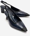 Prologue Hilda Blokhak Pump - Marineblauw