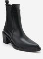 Prologue Huxley Chelsea Boot met Blokhak - Zwart