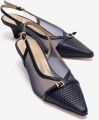 Prologue Laviera Mesh Slingback Pump - Marineblauw