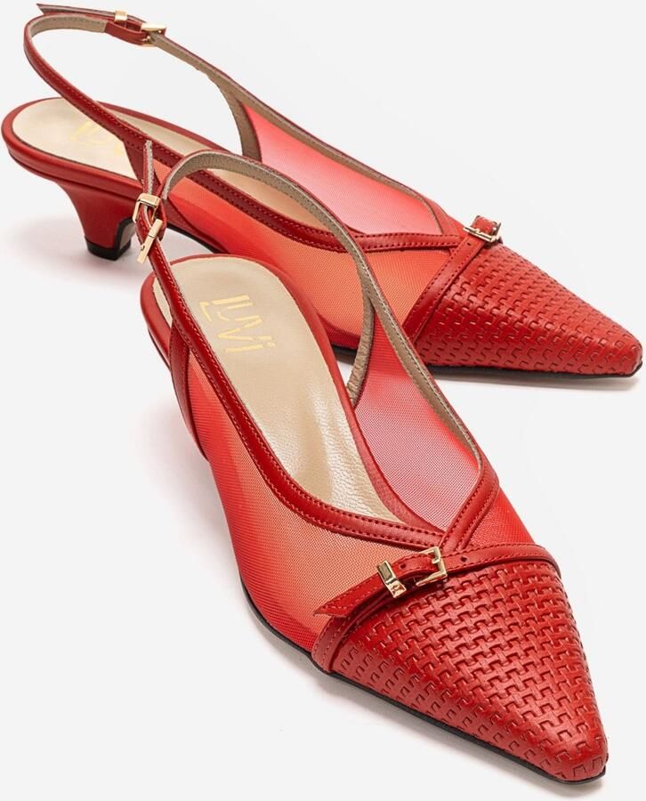 Prologue Laviera Mesh Slingback Pump