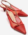 Prologue Laviera Mesh Slingback Pump - Rood