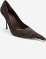 Prologue Luce Pump met Puntige Neus en Stilettohak - Bruin