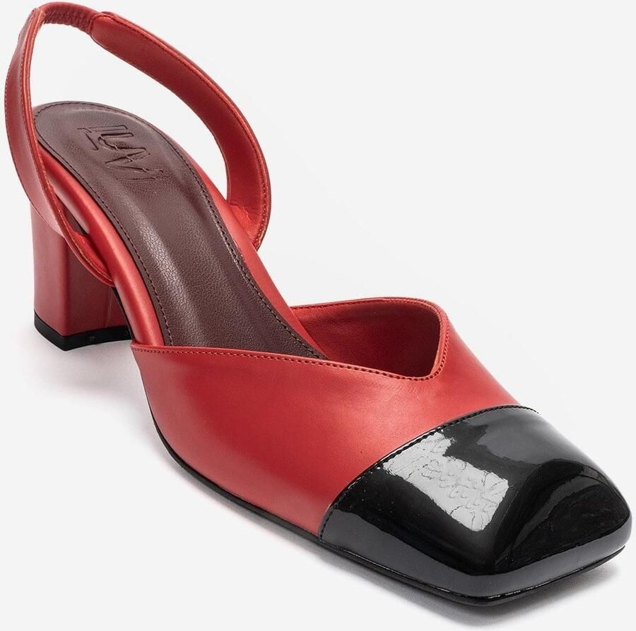 Prologue Maruelle Blokhak Slingback Pump