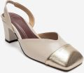 Prologue Maruelle Blokhak Slingback Pump - Ecru