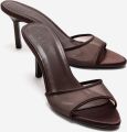 Prologue Monroe Stiletto Mesh Sandaal - Bruin