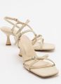 Prologue Nebel Met bandjes Stiletto Sandaal - Gebroken/Beige