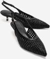 Prologue Orelis Kitten Heel Pump - Zwart