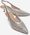 Prologue Orelis Kitten Heel Pump - Zilver