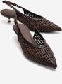 Prologue Orelis Kitten Heel Pump - Donkerbruin