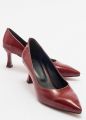 Prologue Pedra Pump met Puntige Neus (Dames) - Bordeauxrood