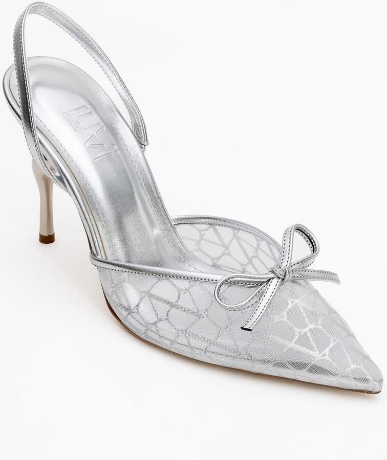 Prologue Peony Mesh Strik Spitse Neus Pump (Dames)