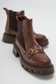 Prologue Vesper Chelsea Boot met Gesp - Bruin