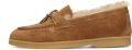 PS poelman ZALAMA Dames Loafers - Kastanjebruin