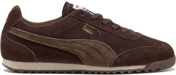 Puma Arizona suede chocolate fondue lage sneakers dames