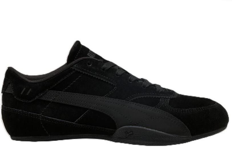 Puma Bella Mina Suède Dames Zwarte Sneakers