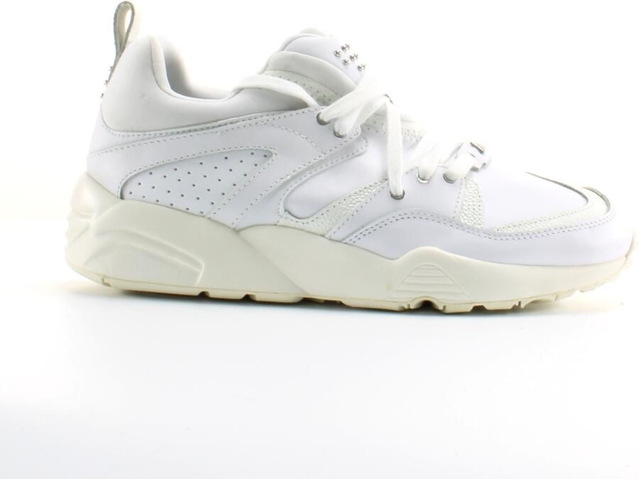 Puma Blaze Of Glory Decor Wit Leer Dames Veterschoenen 360532 01