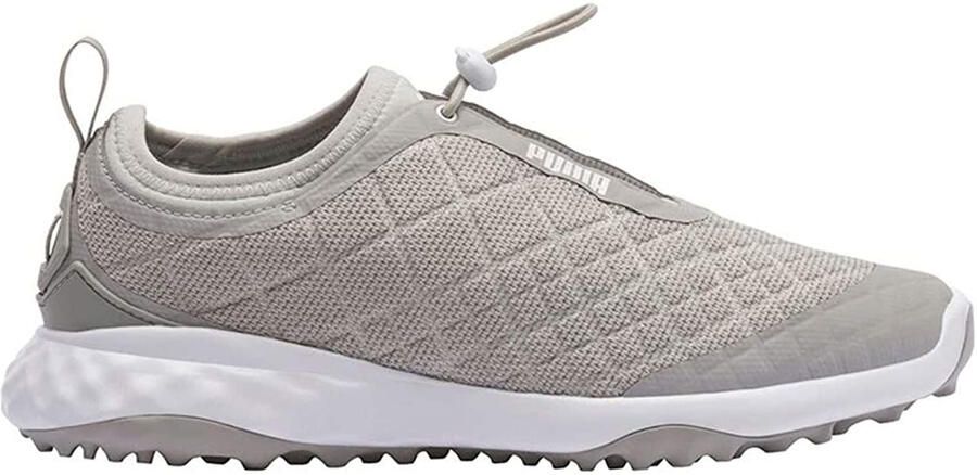 Puma Brea Fusion Sport Golf Slip-On Grijs Synthetisch Damestrainers 192227 02