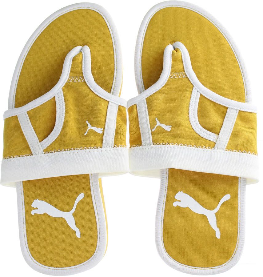 Puma Brief Case Teenslippers Dames Geel