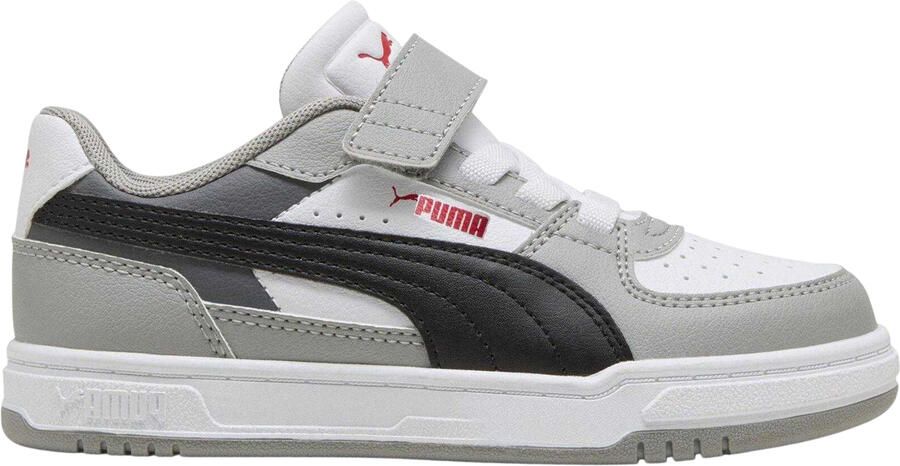 Puma Caven 2.0-sneakers met logo voor kinderen (Grijs Zwart)
