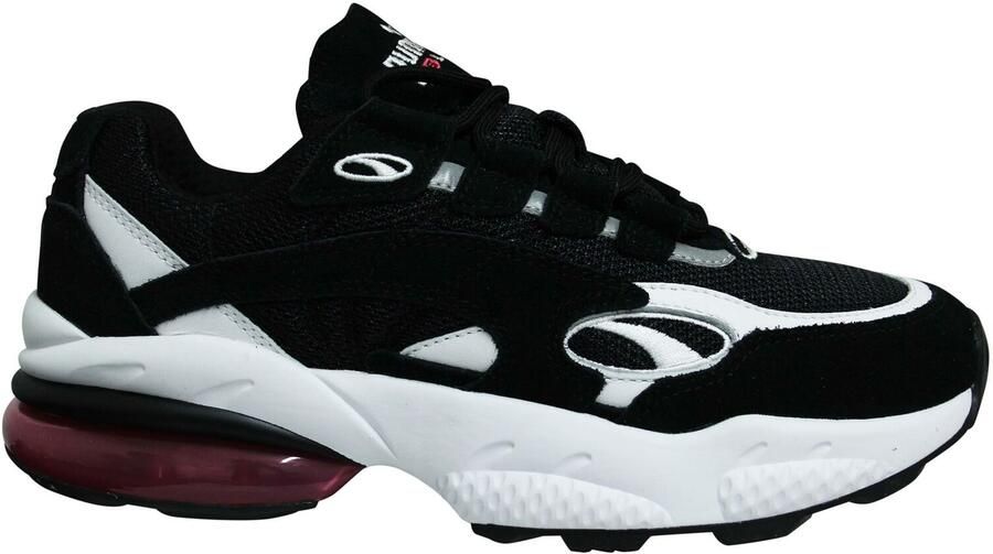 Puma Cell Venom Chunky Black Purple Low Lace Up Casual Heren Trainers 369354 04