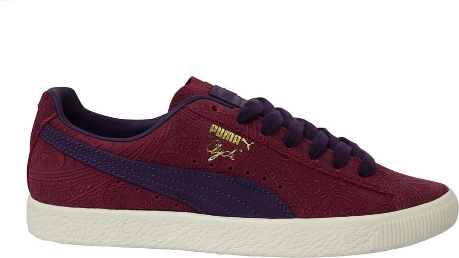 Puma Classic Clyde Basket Paisley Leather Low Lace Up Herentrainers 369279 01