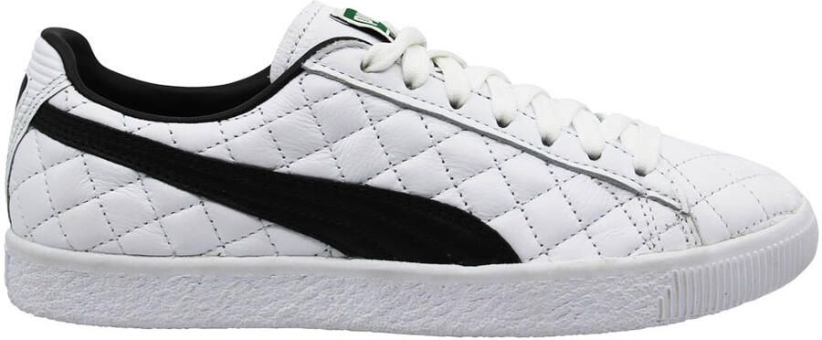 Puma Clyde Dressed Part Deux FM Wit Leer Lace Up Herentrainers 363636 01
