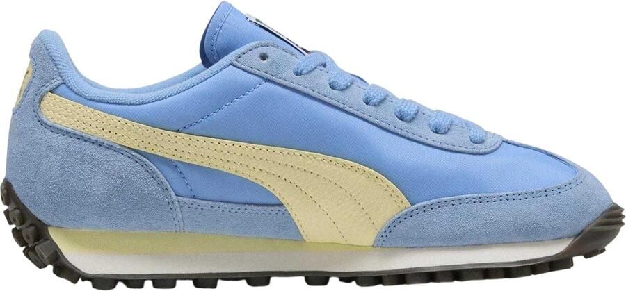 Puma Dames Easy Rider Suède Sneakers (Blauw geel)