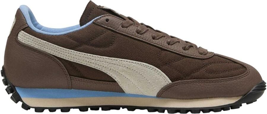 Puma Dames Easy Rider Suède Sneakers (Bruin Blauw)