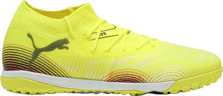 Puma Future 8 Match Turf-trainingsschoenen voor heren met kunstgraszool (Geel)